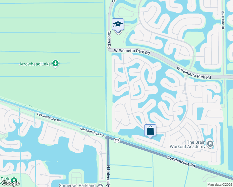 map of restaurants, bars, coffee shops, grocery stores, and more near 22080 Altona Drive in Boca Raton