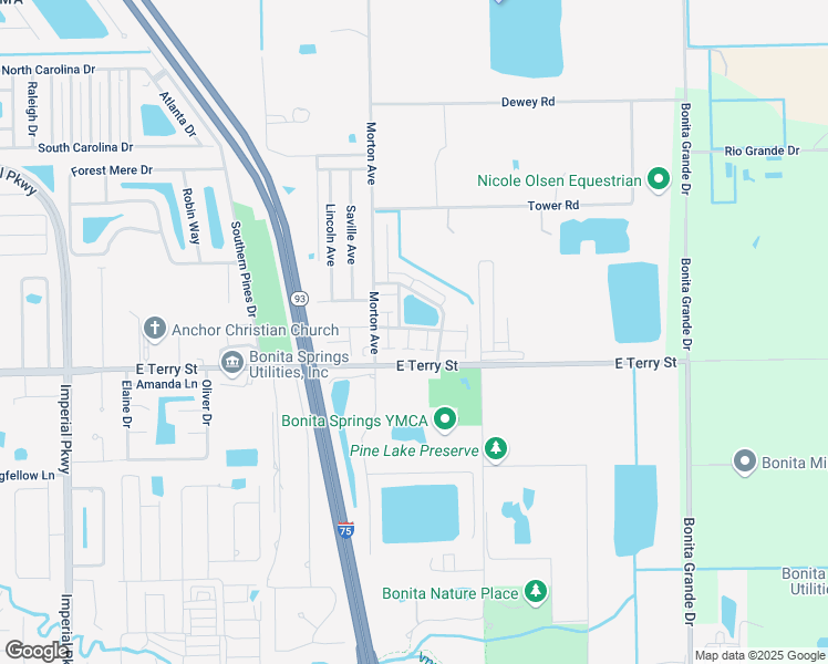 map of restaurants, bars, coffee shops, grocery stores, and more near 12355 Londonderry Lane in Bonita Springs
