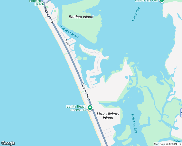 map of restaurants, bars, coffee shops, grocery stores, and more near McLaughlin Boulevard in Bonita Springs