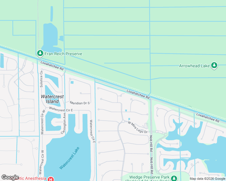 map of restaurants, bars, coffee shops, grocery stores, and more near 10815 Oceano Way in Parkland