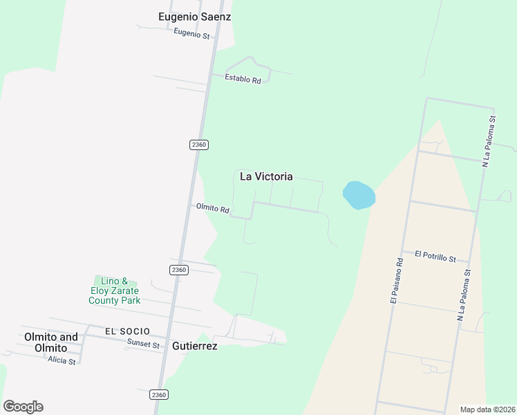 map of restaurants, bars, coffee shops, grocery stores, and more near 96 Olmito Road in Rio Grande City