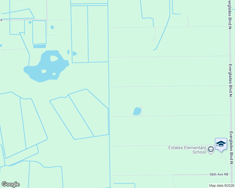 map of restaurants, bars, coffee shops, grocery stores, and more near 2390 64th Avenue Northeast in Naples