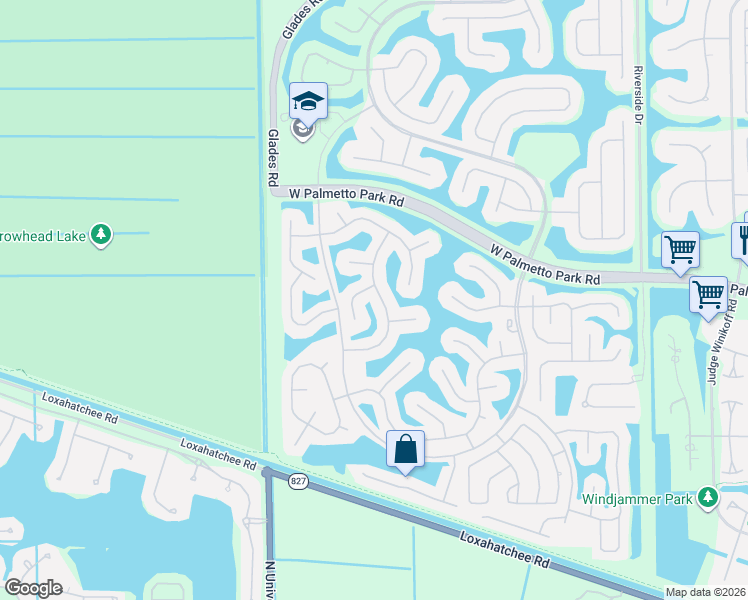 map of restaurants, bars, coffee shops, grocery stores, and more near 12792 Tulipwood Circle in Boca Raton