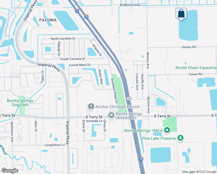 map of restaurants, bars, coffee shops, grocery stores, and more near 11901 Red Hibiscus Drive in Bonita Springs