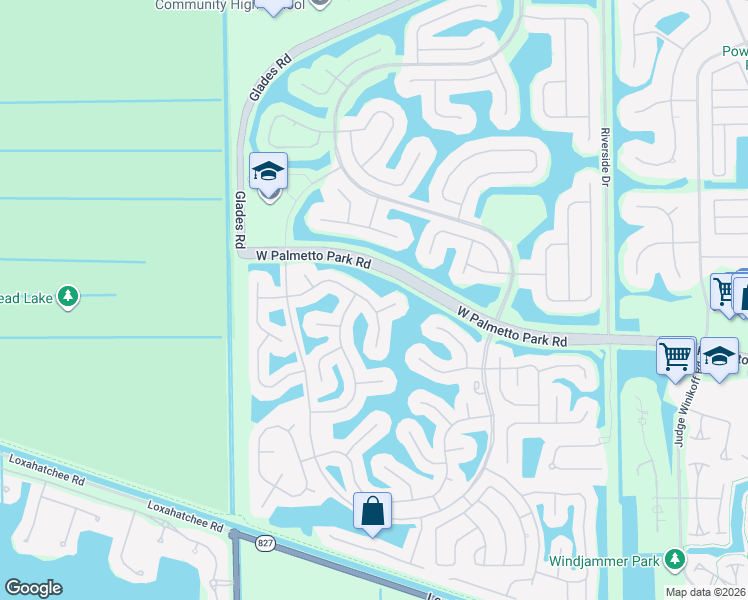 map of restaurants, bars, coffee shops, grocery stores, and more near 12681 Maypan Drive in Boca Raton