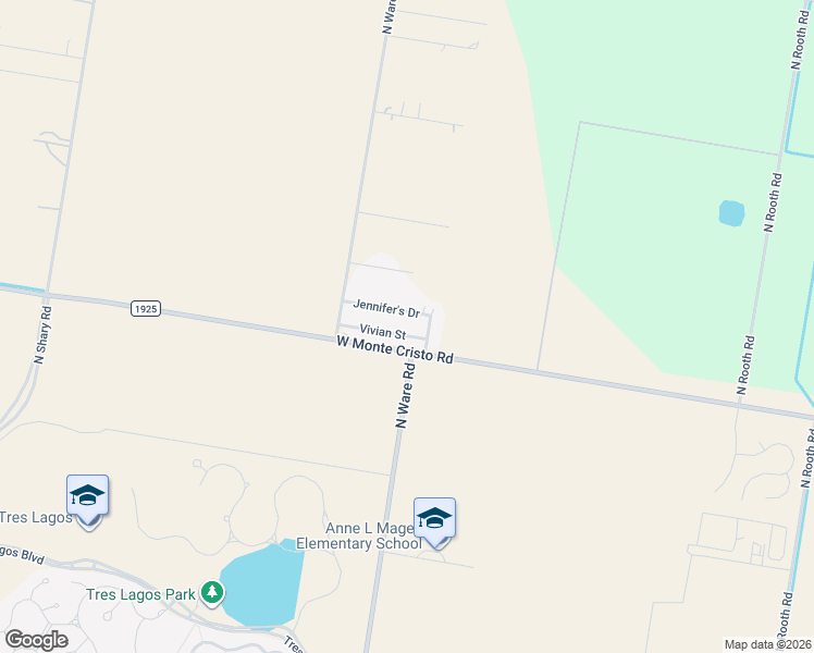 map of restaurants, bars, coffee shops, grocery stores, and more near 4216 Vivian Street in Edinburg