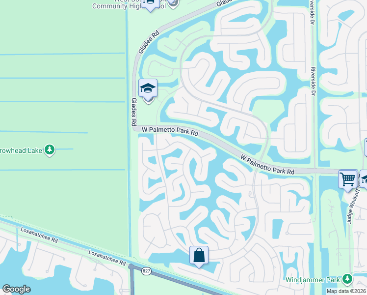 map of restaurants, bars, coffee shops, grocery stores, and more near 21847 Palm Grass Drive in Boca Raton