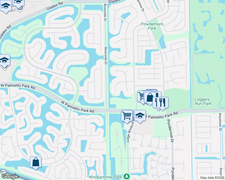 map of restaurants, bars, coffee shops, grocery stores, and more near 11917 Sandlake Drive in Boca Raton