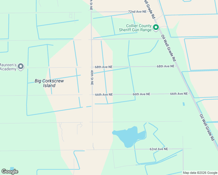 map of restaurants, bars, coffee shops, grocery stores, and more near 4111 66th Avenue Northeast in Naples