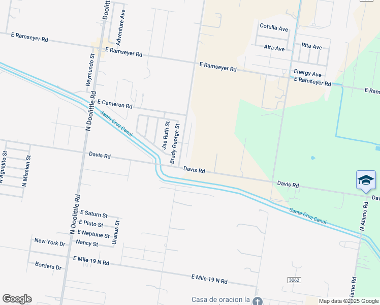 map of restaurants, bars, coffee shops, grocery stores, and more near 5306 Falisha Street in Edinburg