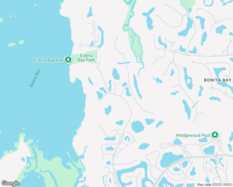 map of restaurants, bars, coffee shops, grocery stores, and more near 26449 Brick Lane in Bonita Springs