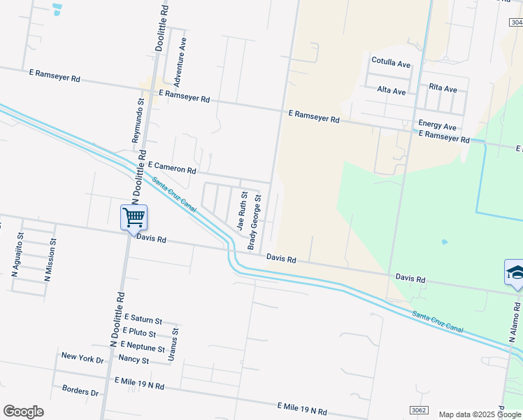 map of restaurants, bars, coffee shops, grocery stores, and more near in Edinburg