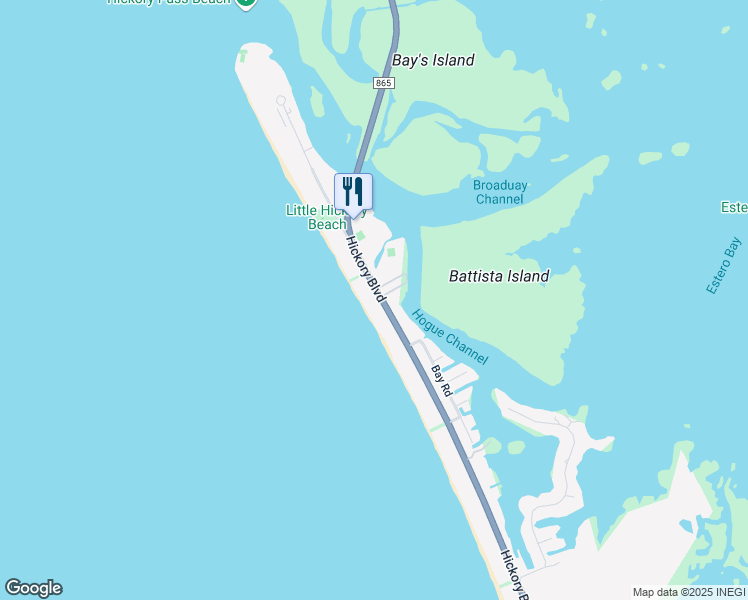 map of restaurants, bars, coffee shops, grocery stores, and more near 26321 Hickory Boulevard in Bonita Springs