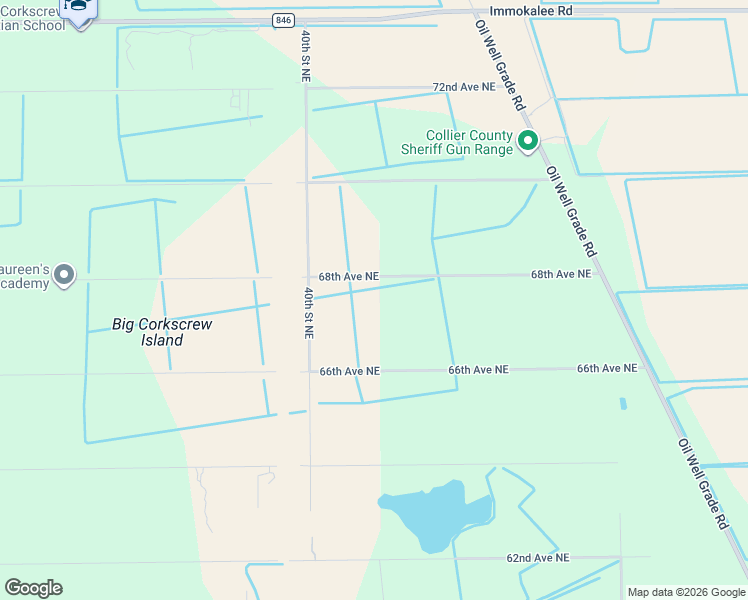 map of restaurants, bars, coffee shops, grocery stores, and more near 4140 68th Avenue Northeast in Naples