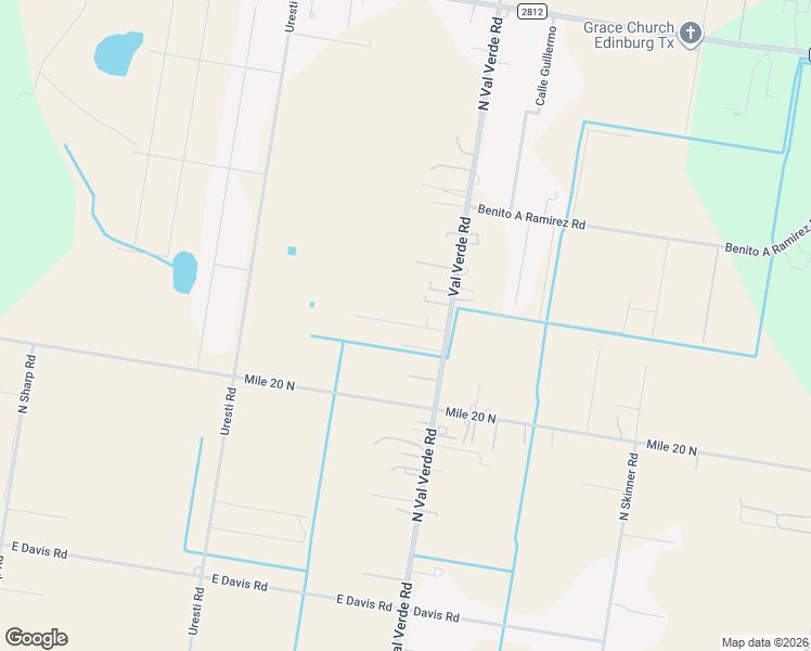 map of restaurants, bars, coffee shops, grocery stores, and more near 15284 Pavo Real Lane in Edinburg