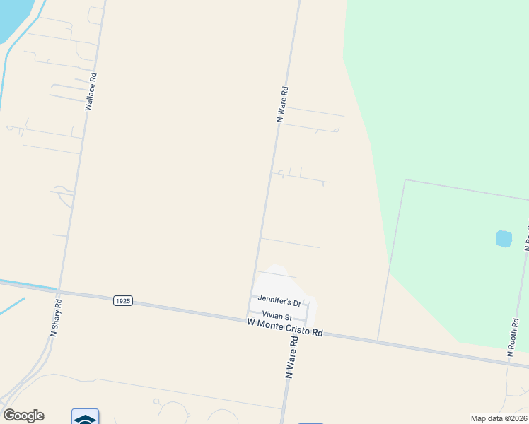 map of restaurants, bars, coffee shops, grocery stores, and more near North Ware Road in Edinburg