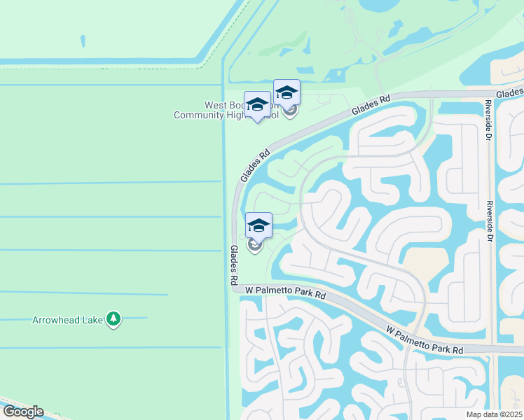 map of restaurants, bars, coffee shops, grocery stores, and more near 12871 Hyland Circle in Boca Raton