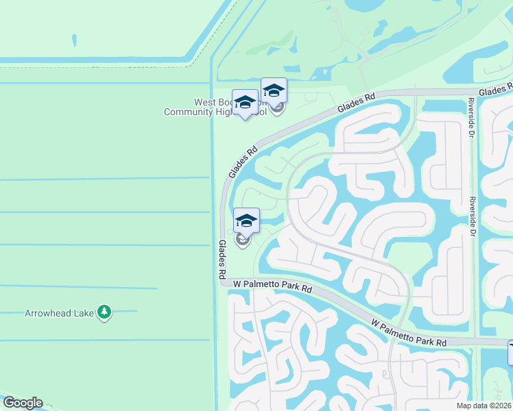 map of restaurants, bars, coffee shops, grocery stores, and more near 12914 Hyland Circle in Boca Raton