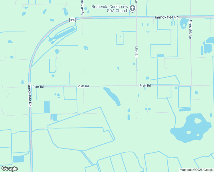 map of restaurants, bars, coffee shops, grocery stores, and more near 1394 Platt Road in Naples