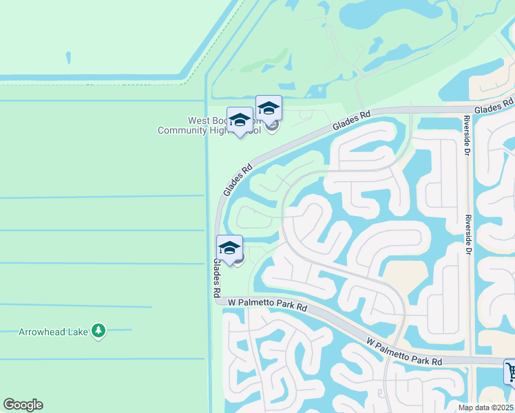 map of restaurants, bars, coffee shops, grocery stores, and more near 12793 Hyland Circle in Boca Raton