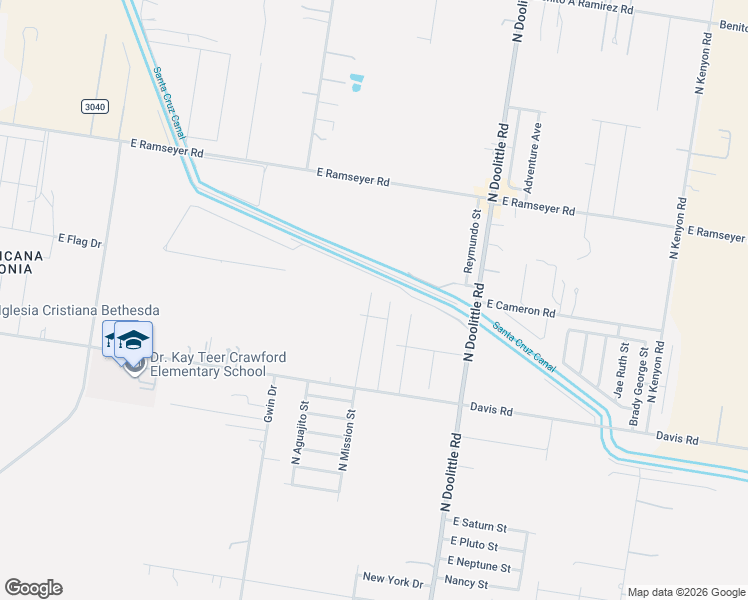 map of restaurants, bars, coffee shops, grocery stores, and more near 10 Ashley Avenue in Edinburg