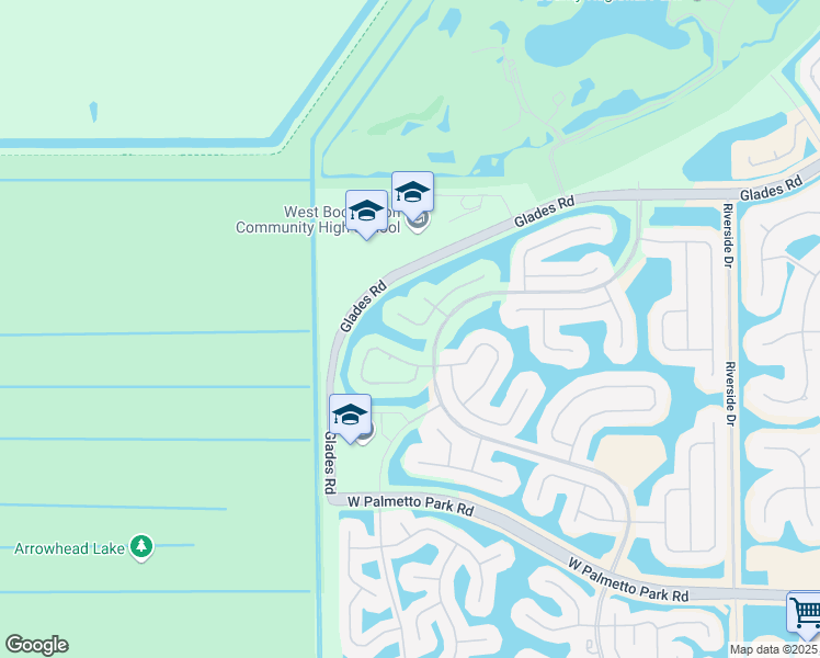 map of restaurants, bars, coffee shops, grocery stores, and more near 12793 Hyland Circle in Boca Raton