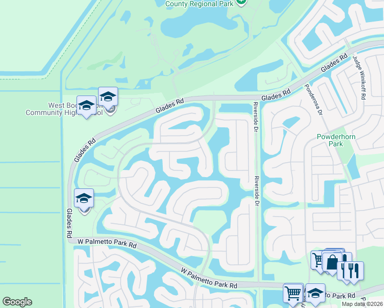 map of restaurants, bars, coffee shops, grocery stores, and more near 12363 Clearfalls Drive in Boca Raton