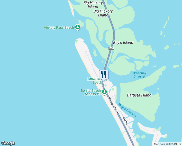 map of restaurants, bars, coffee shops, grocery stores, and more near 25902 Hickory Boulevard in Bonita Springs