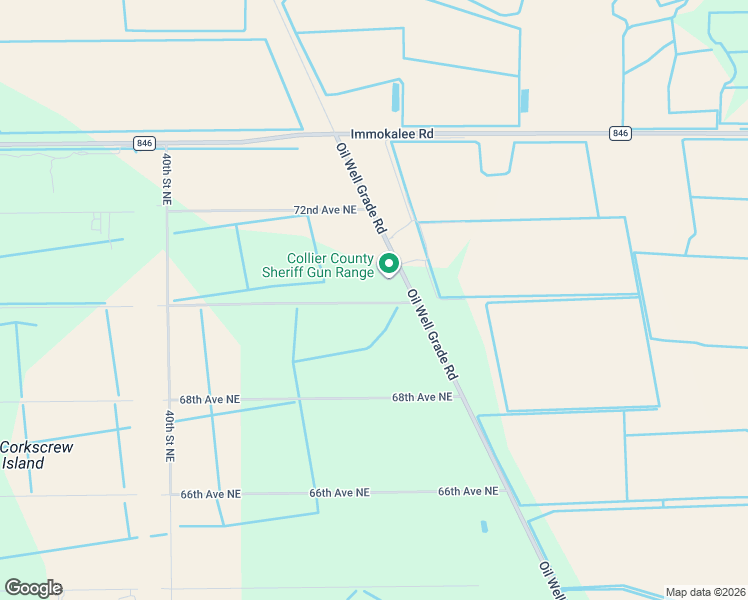 map of restaurants, bars, coffee shops, grocery stores, and more near 4340 70th Avenue Northeast in Naples