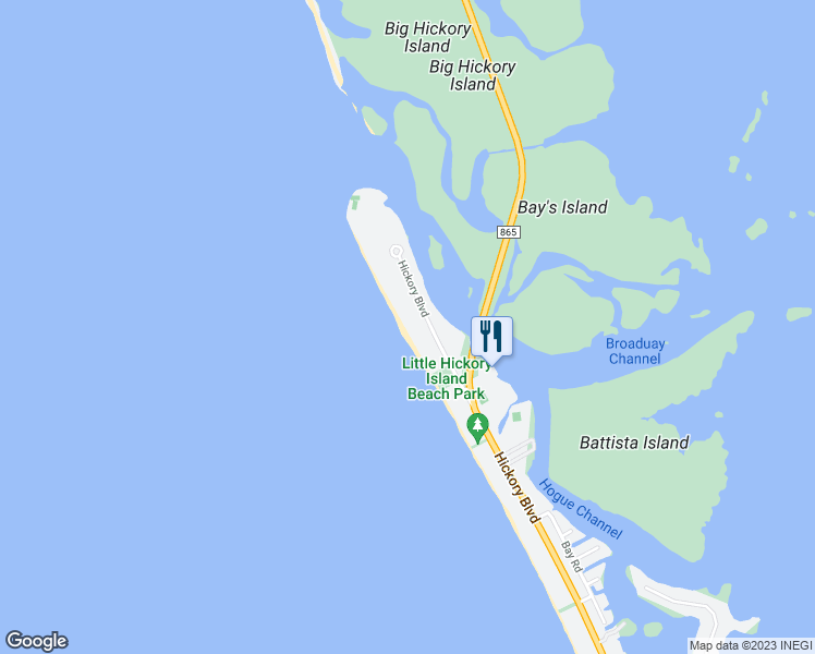 map of restaurants, bars, coffee shops, grocery stores, and more near 25850 Hickory Boulevard in Bonita Springs