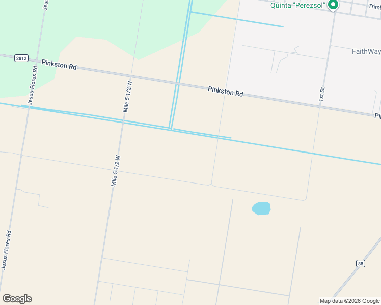 map of restaurants, bars, coffee shops, grocery stores, and more near 24172 Mile 5 West in Edcouch