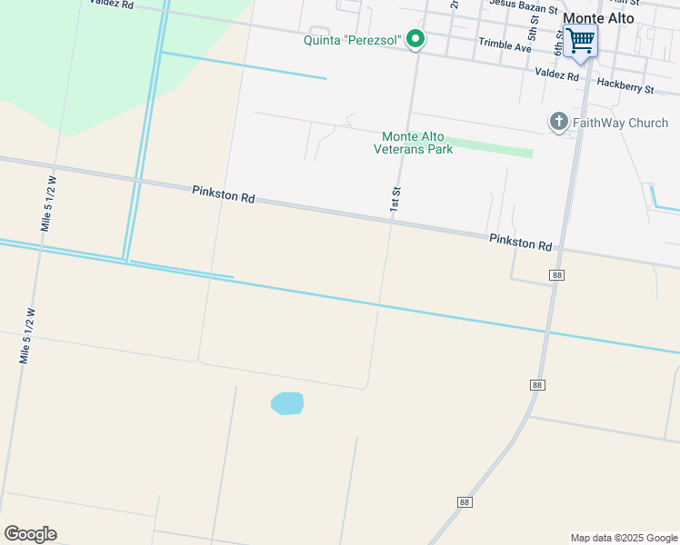map of restaurants, bars, coffee shops, grocery stores, and more near in Edcouch