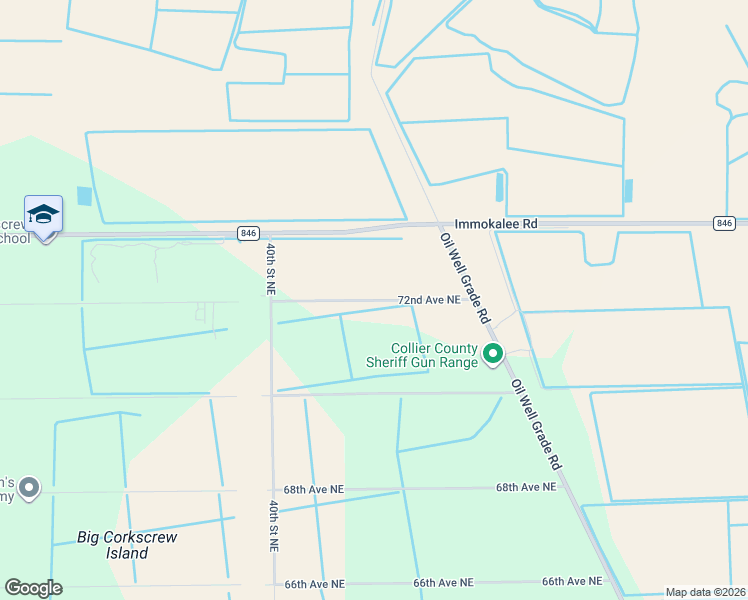 map of restaurants, bars, coffee shops, grocery stores, and more near 4181 72nd Avenue Northeast in Naples