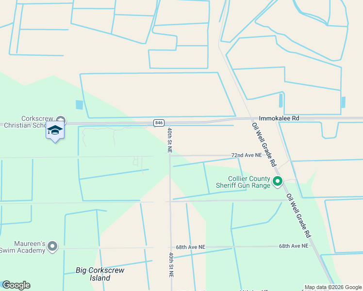 map of restaurants, bars, coffee shops, grocery stores, and more near 4370 72nd Avenue Northeast in Naples