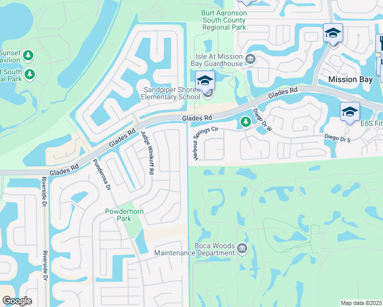 map of restaurants, bars, coffee shops, grocery stores, and more near 11149 Harbour Springs Circle in Boca Raton
