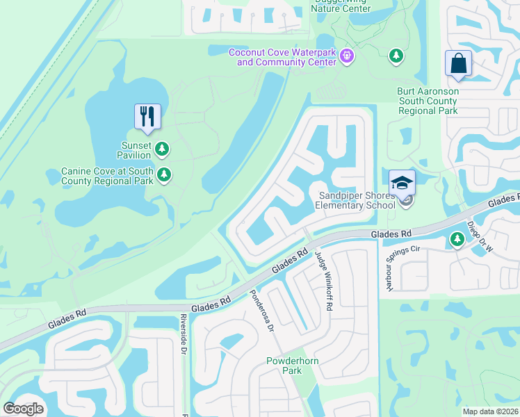 map of restaurants, bars, coffee shops, grocery stores, and more near 11711 Island Lakes Lane in Boca Raton