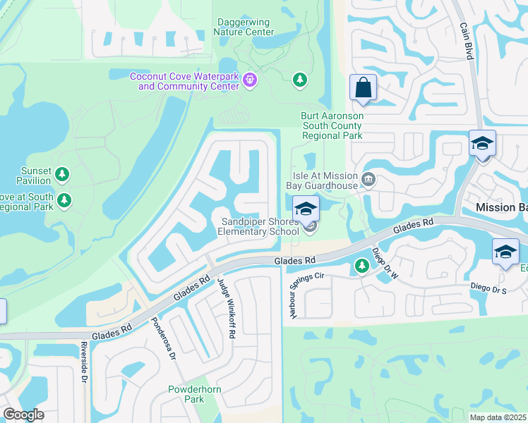 map of restaurants, bars, coffee shops, grocery stores, and more near 11283 Island Lakes Lane in Boca Raton