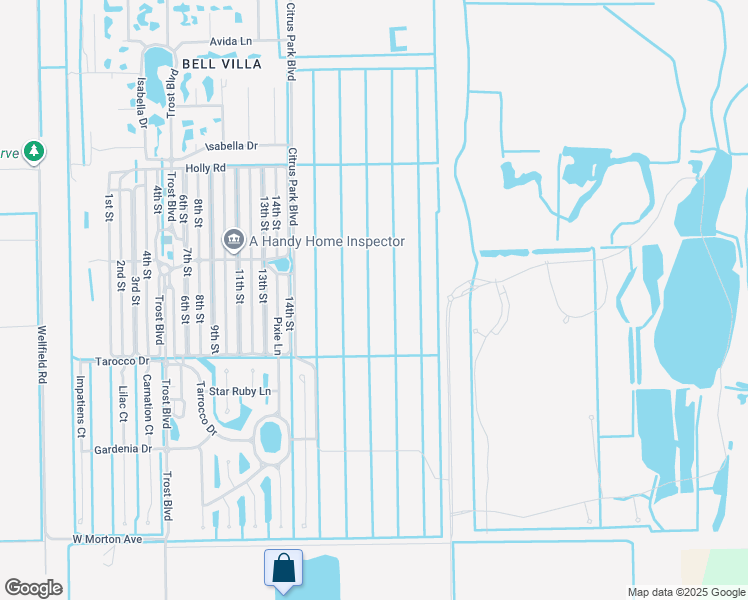 map of restaurants, bars, coffee shops, grocery stores, and more near 25991 Citrus Park Boulevard in Bonita Springs