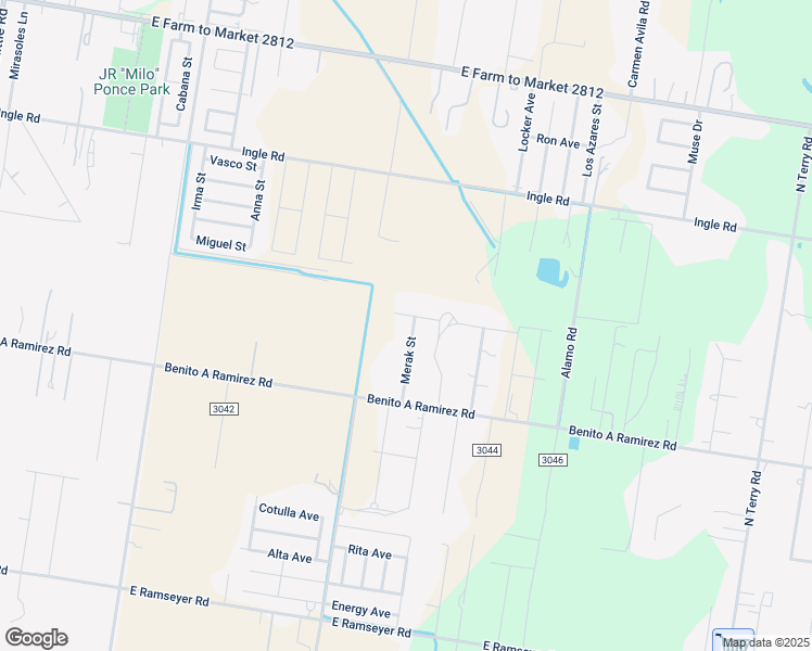 map of restaurants, bars, coffee shops, grocery stores, and more near 7213 Merak Street in Edinburg