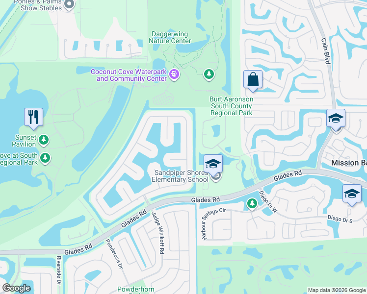 map of restaurants, bars, coffee shops, grocery stores, and more near 11241 Island Lakes Lane in Boca Raton