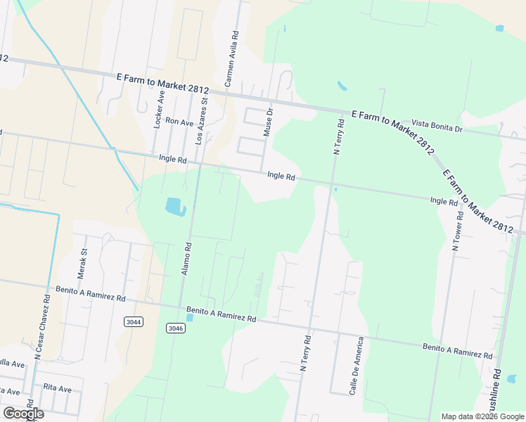 map of restaurants, bars, coffee shops, grocery stores, and more near 5720 Ingle Road in Edinburg