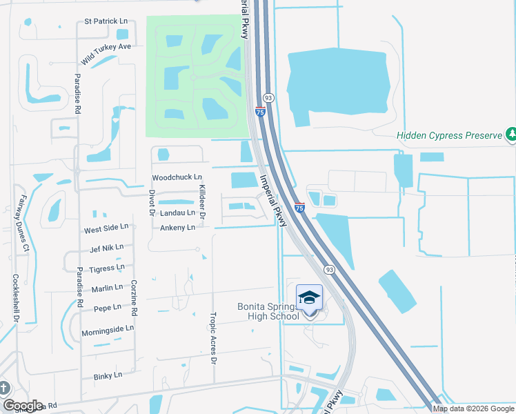 map of restaurants, bars, coffee shops, grocery stores, and more near 10871 Alvara Way in Bonita Springs