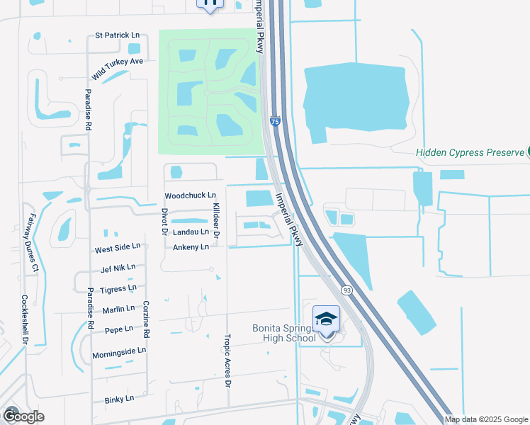 map of restaurants, bars, coffee shops, grocery stores, and more near 10844 Alvara Way in Bonita Springs