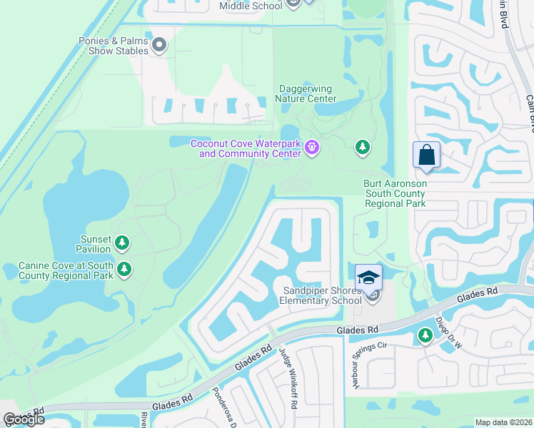 map of restaurants, bars, coffee shops, grocery stores, and more near 11833 Island Lakes Lane in Boca Raton