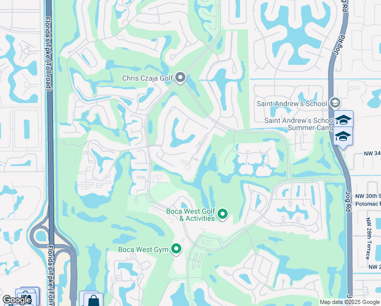 map of restaurants, bars, coffee shops, grocery stores, and more near 20154 Northcote Drive in Boca Raton
