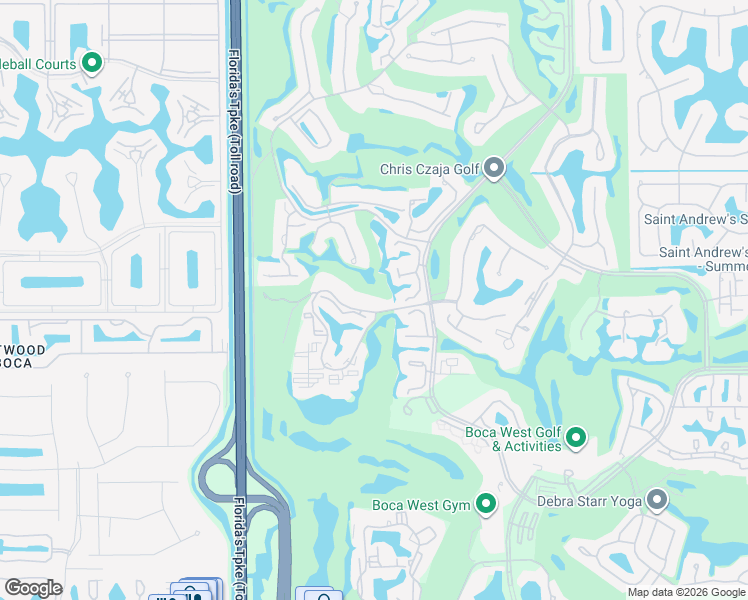 map of restaurants, bars, coffee shops, grocery stores, and more near 7671 Lakeside Boulevard in Boca Raton