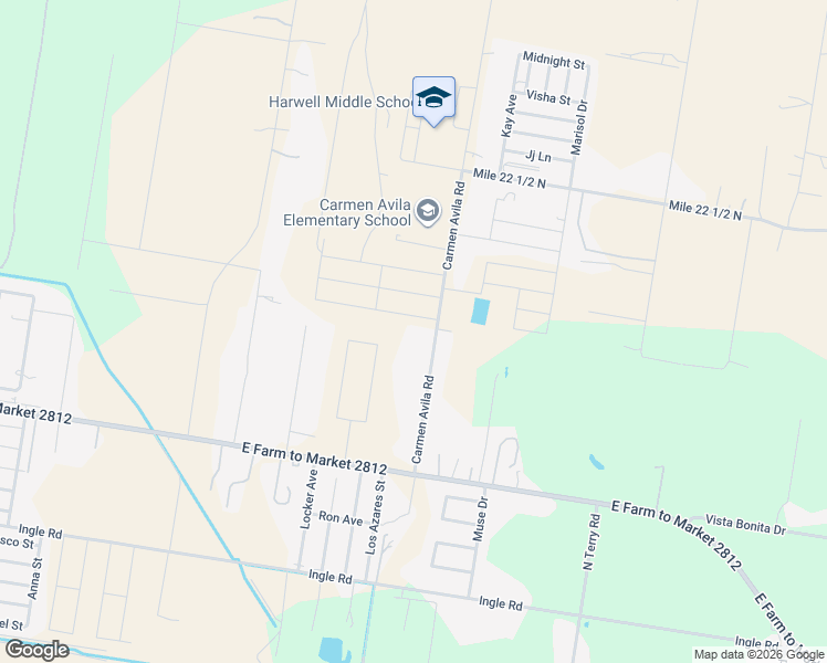 map of restaurants, bars, coffee shops, grocery stores, and more near 8823 Carmen Avila Road in Edinburg