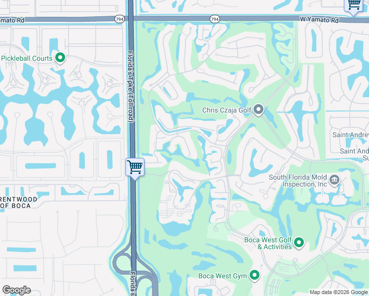 map of restaurants, bars, coffee shops, grocery stores, and more near 7719 Wind Key Drive in Boca Raton