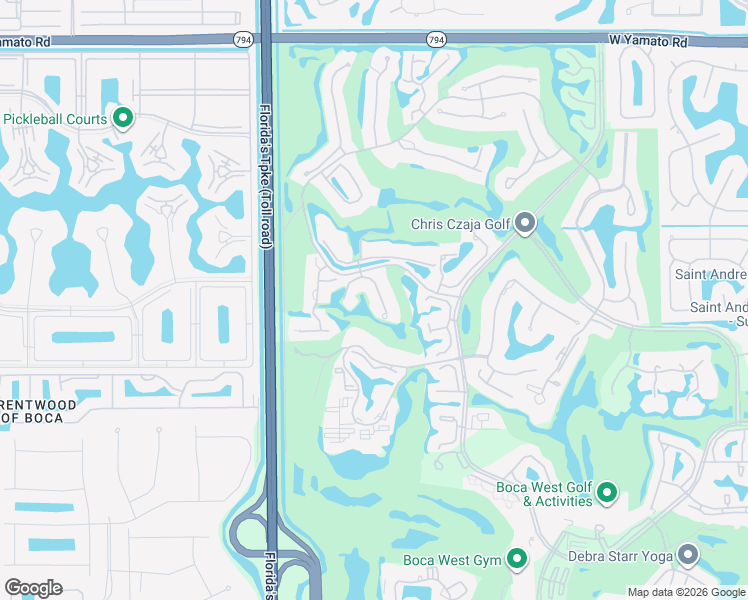 map of restaurants, bars, coffee shops, grocery stores, and more near 7719 Wind Key Drive in Boca Raton