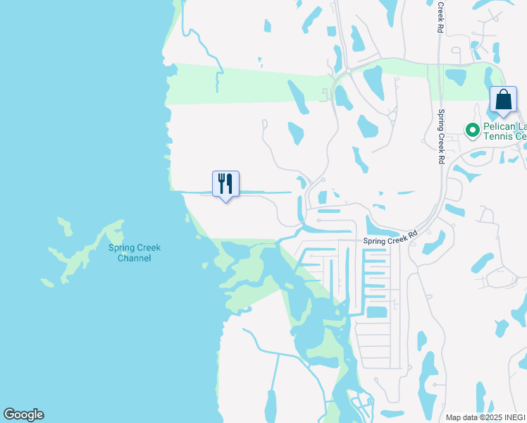 map of restaurants, bars, coffee shops, grocery stores, and more near 4831 Pelican Colony Boulevard in Bonita Springs